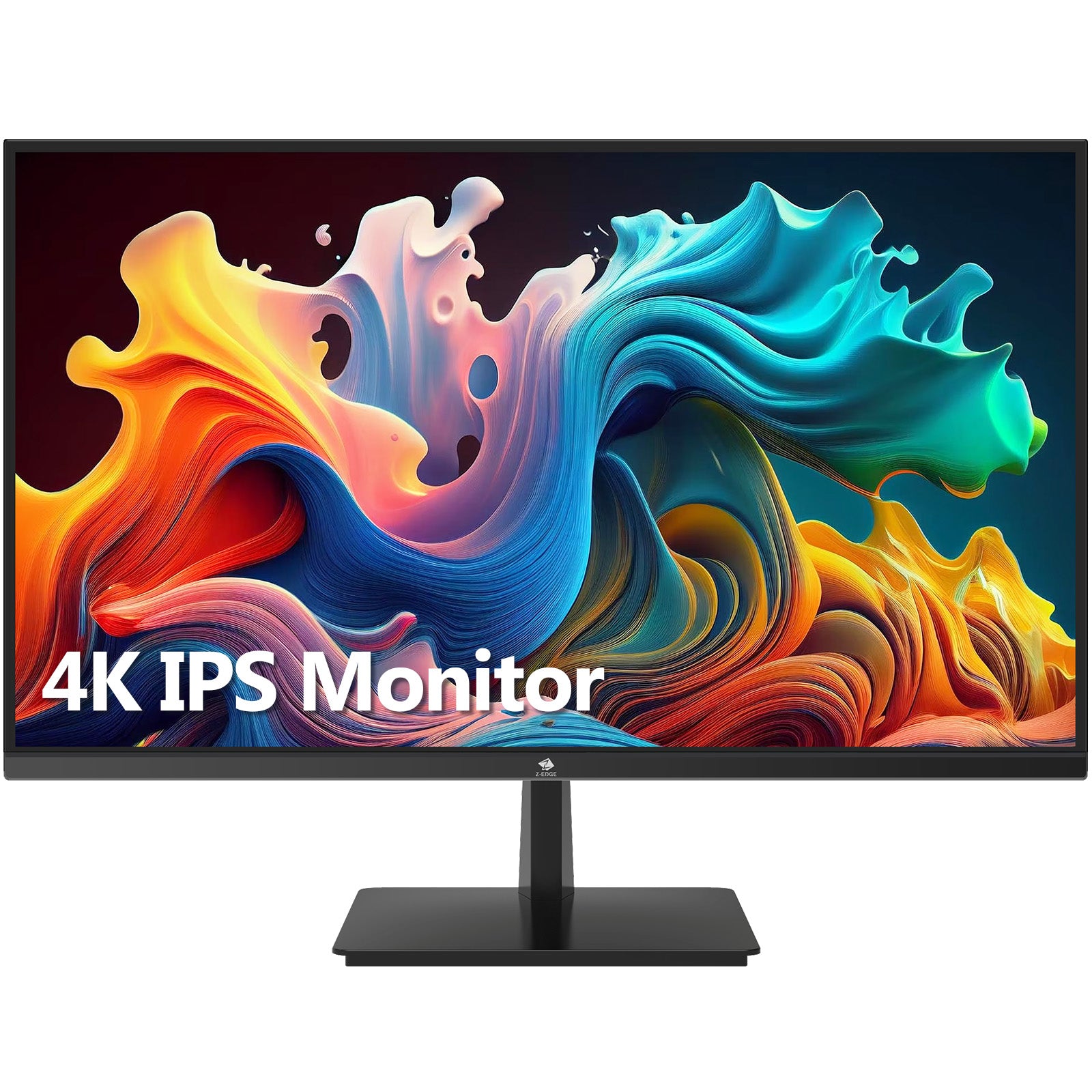 Z-EDGE U27P4K 27-Inch 4K Monitor 3840x2160 IPS LED 14ms 60Hz Slim-Bezel DP  HDMI Port 