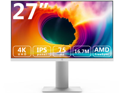 Z-edge U27I4K 27 インチ 4K IPS モニター UHD 60Hz 4ms フレームレス設計