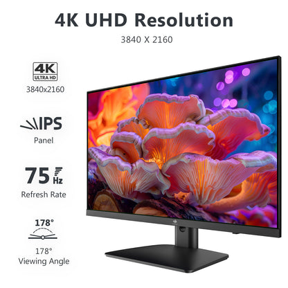 U27P4K 27" 75Hz 4K IPS Monitor