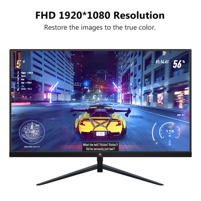 再生品: Z-EDGE 25 インチ 240Hz ゲーミング モニター、1ms フル HD LED モニター、AMD Freesync プレミアム、DisplayPort HDMI ポート、内蔵スピーカー