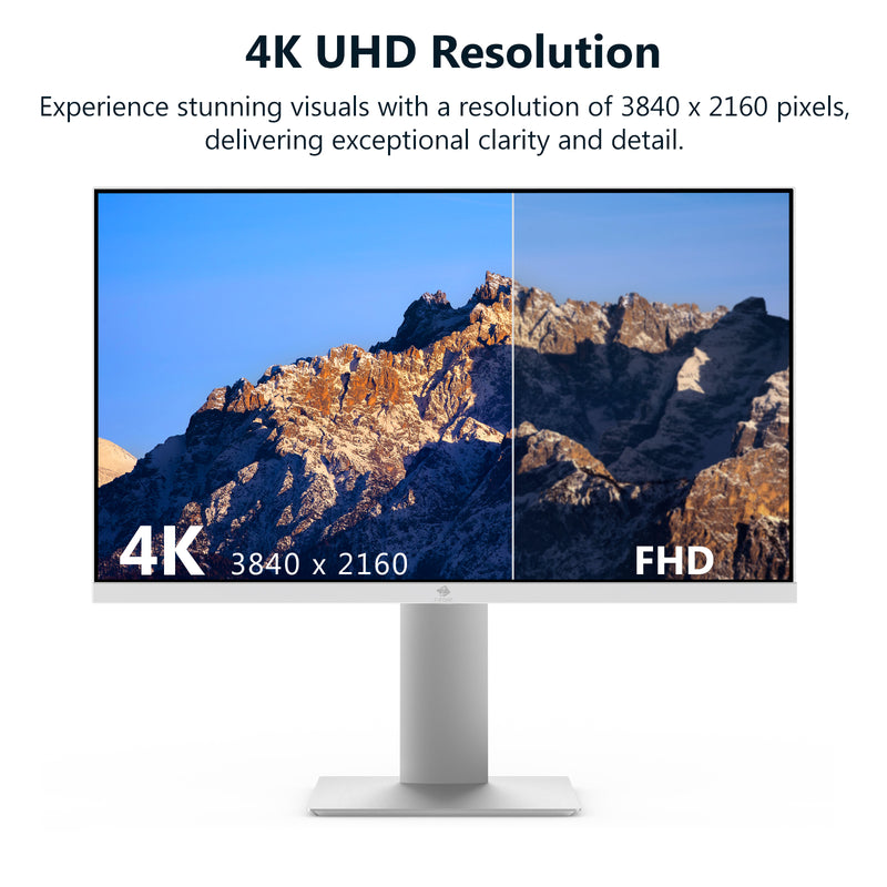 Z-edge U27I4K 27 インチ 4K IPS モニター UHD 60Hz 4ms フレームレス設計