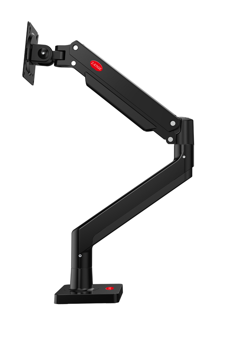 Z-EDGE Monitor Mount, Gas Spring Monitor Desk Mount Monitor Arm