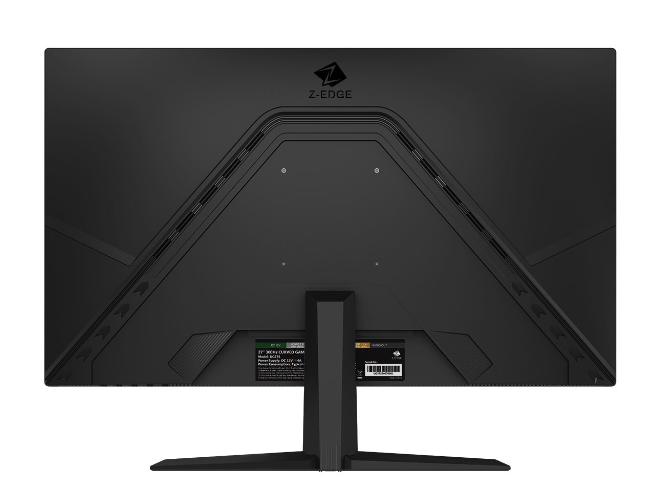 Z-EDGE 27" 300Hz Curved Gaming Monitor 1ms FreeSync, HDMI & DisplayPort