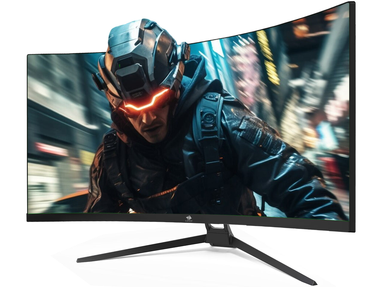 Z-Edge UG27P 27 インチ曲面ゲーミング モニター 240Hz 1ms 1920x1080 16:9 フレームレス、AMD Freesync プレミアムをサポート、DisplayPort および HDMI ポート付き