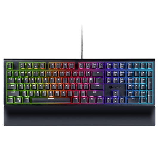 UK108 Mechanical Keyboard Gaming Keyboard 108 Keys with RGB Backlight and Palm Rest Keyboard Keyboard 